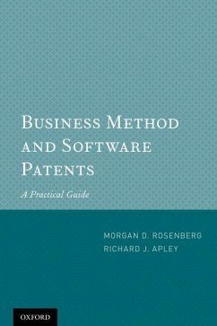 Business Method and Software Patents - Rosenberg, Morgan D; Apley, Richard J