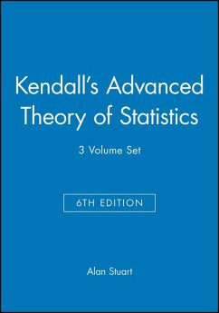 Kendall's Advanced Theory of Statistics, Set - Stuart, Alan (Emeritus, University of London)