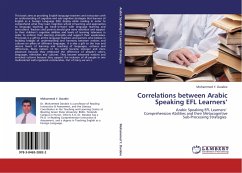 Correlations between Arabic Speaking EFL Learners¿