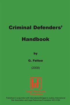 Criminal Defenders Handbook - Feltoe, G.