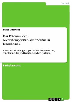 Das Potenzial der Niedertemperatur-Solarthermie in Deutschland