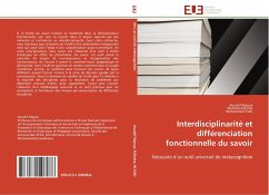 Interdisciplinarité et différenciation fonctionnelle du savoir - Najoua, Aouatif;Bahra, Mohamed;Talbi, Mohammed