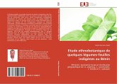 Etude ethnobotanique de quelques légumes-feuilles indigènes au Bénin