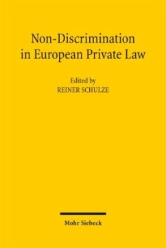 Cover Non-Discrimination in European Private Law