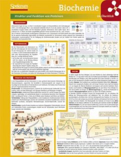 Biochemie im Überblick, Lerntafel