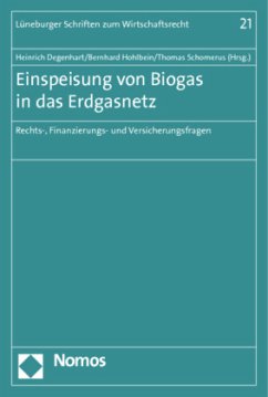 Einspeisung von Biogas in das Erdgasnetz