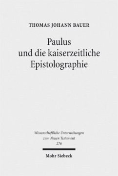 Cover Paulus und die kaiserzeitliche Epistolographie