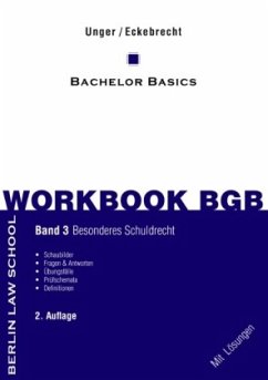 Workbook BGB Band III - Unger, Werner;Eckebrecht, Marc