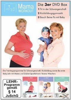 Cover MamaWorkout - Die 3er DVD Box (Fit in der Schwangerschaft / Rückbildungsgymnastik / Bauch Beine Po mit Baby) DVD-Box