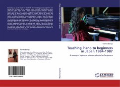 Teaching Piano to beginners in Japan 1984-1987
