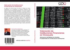 Valoración de Instituciones Financieras en Venezuela - Noriega Parra, Francmar Ramon