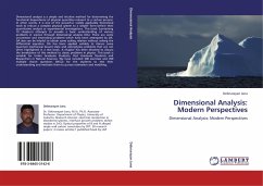 Dimensional Analysis: Modern Perspectives - Jana, Debnarayan