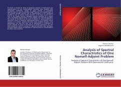 Analysis of Spectral Charactristics of One Nonself-Adjoint Problem