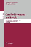 Certified Programs and Proofs
