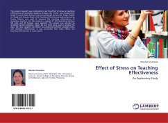 Effect of Stress on Teaching Effectiveness - Srivastava, Monika