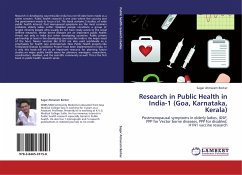 Research in Public Health in India-1 (Goa, Karnataka, Kerala) - Borker, Sagar Atmaram