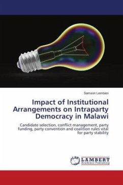 Impact of Institutional Arrangements on Intraparty Democracy in Malawi