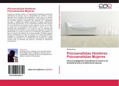 Psicoanalistas Hombres Psicoanalistas Mujeres