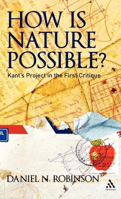 Cover How Is Nature Possible?