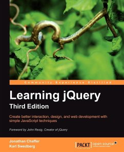 Learning Jquery, Third Edition - Chaffer, Jonathan; Swedberg, Karl