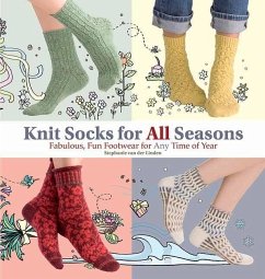 Knit Socks for All Seasons [With Booklet] - Linden, Stephanie van der