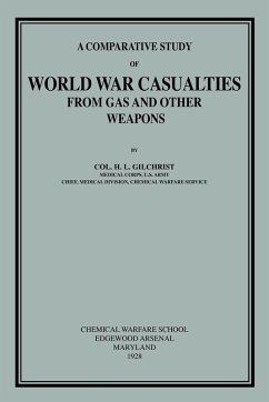 Cover Comparative Study of World War Casualties from Gas and Other Weapons
