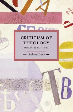 Criticism of Theology - Boer, Roland
