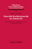 Materielle Beschlusskontrolle im Aktienrecht