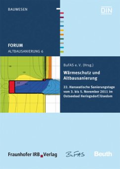 Cover Forum Altbausanierung 6. Wärmeschutz und Altbausanierung.