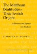 The Matthean Beatitudes in Their Jewish... - Bild 1