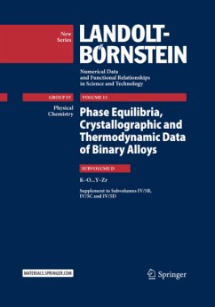 Phase Equilibria, Crystallographic and Thermodynamic Data of Binary Alloys / Landolt-Börnstein, Numerical Data and Functional Relationships in Science and Technology 12/D - Predel, Felicitas