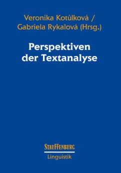Cover Perspektiven der Textanalyse