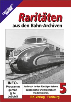 Cover Aufbruch in den fünfziger Jahre. Bundesbahn und Reichsbahn modernisieren, DVD-Video / Raritäten aus den Bahn-Archiven, DVDs 5