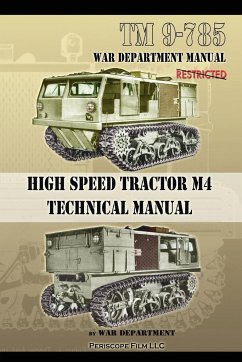 TM 9-785 High Speed Tractor M-4 Technical Manual - Department, War