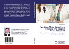 Transition Metal Complexes: Synthesis And Spectral Characterization