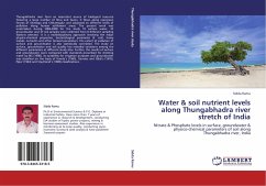 Water & soil nutrient levels along Thungabhadra river stretch of India