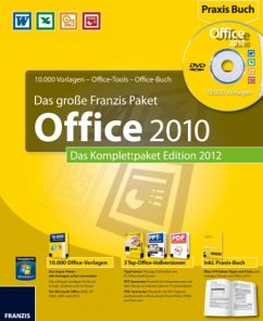 Cover Das große Franzis Paket Office 2010 - Edition 2012