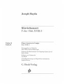 Konzert für Klavier (Cembalo) und Orchester F-dur Hob. XVIII:3. Einzelstimme Violine II Konzert für Klavier (Cembalo) und Orchester F-dur Hob. XVIII:3. Einzelstimme Violine II