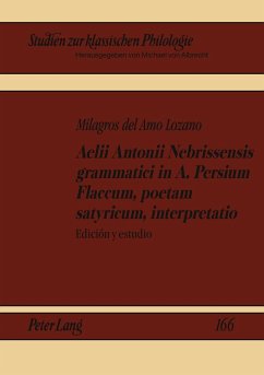 Aelii Antonii Nebrissensis grammatici in A. Persium Flaccum, poetam satyricum, interpretatio - Amo Lozano, Milagros del