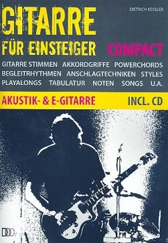 Cover Gitarre für Einsteiger compact (+CD) für Gitarre/Tabulatur