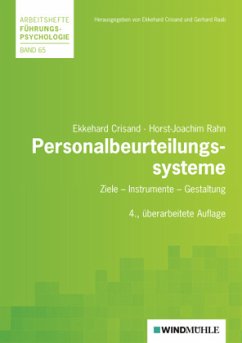 Personalbeurteilungssysteme - Crisand, Ekkehard;Rahn, Horst-Joachim
