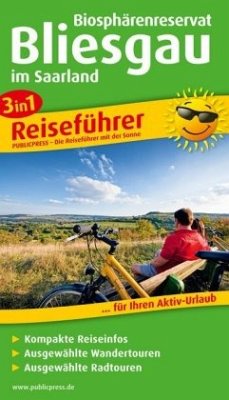 3in1-Reiseführer Biosphärenreservat Bliesgau im Saarland