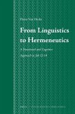 From Linguistics to Hermeneutics: A Functional and Cognitive Approach to Job 12-14