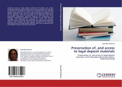 Preservation of, and access to legal deposit materials