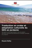 Traduction en arabe et adaptation culturelle du SDS en Jordanie