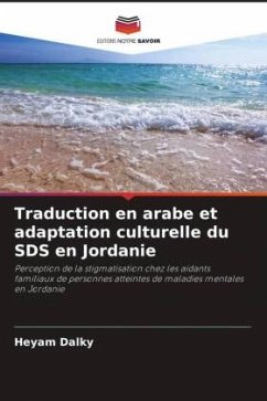 Cover Traduction en arabe et adaptation culturelle du SDS en Jordanie