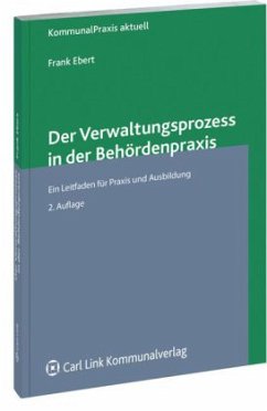 Cover Der Verwaltungsprozess in der Behördenpraxis