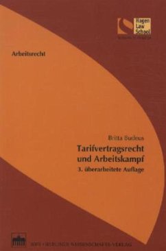 Cover Tarifvertragsrecht und Arbeitskampf