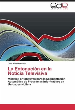 La Entonación en la Noticia Televisiva - Mas Manchón, Lluís