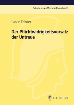 Cover Der Pflichtwidrigkeitsvorsatz der Untreue